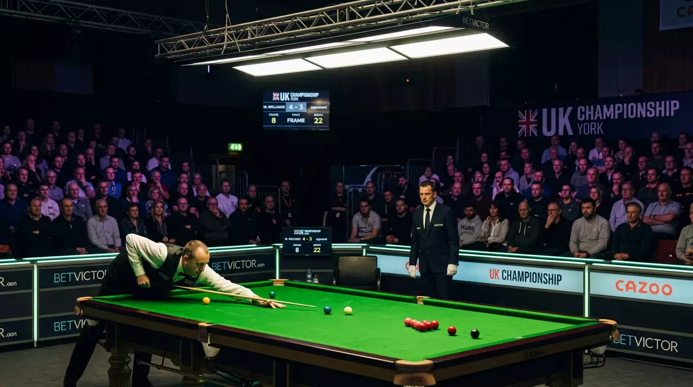 Атмосферата на UK Championship в арената в Йорк