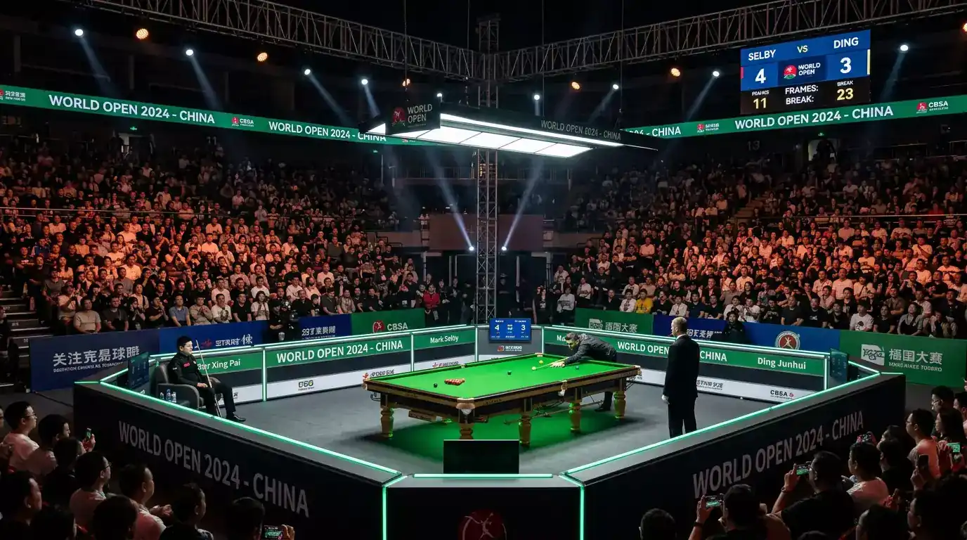 World Open - голям ranking турнир по снукър в Китай